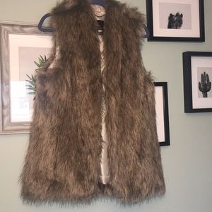 Banana Republic FAUX Fur Vest